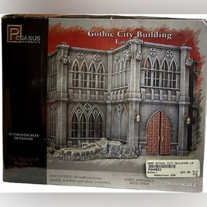New Sealed Hobby Gothic City Building Lg Set Museum Models Collections